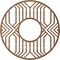 Ekena Millwork Empire Wood Fretwork Pierced Ceiling Medallion, Walnut, 28"OD x 10 1/4"ID x 1/4"T CMWP28X28X0250EPWA - alternate 5